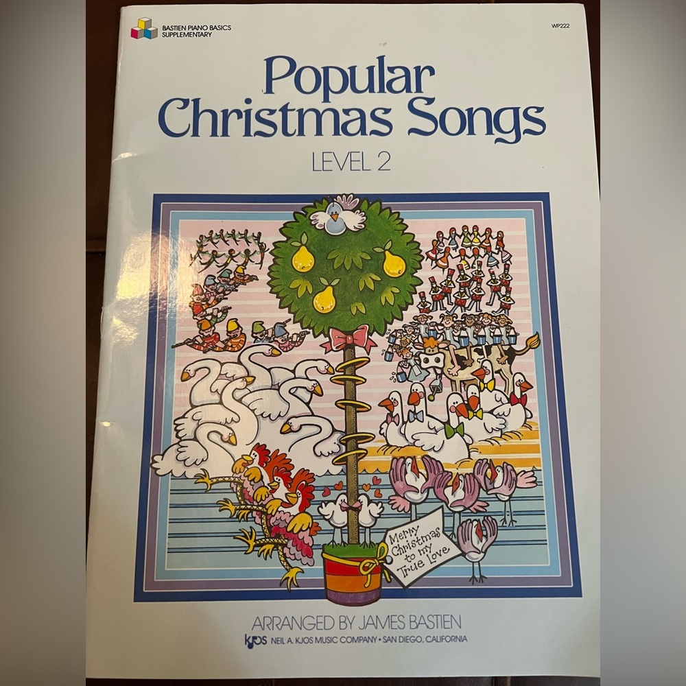 Popular Christmas Songs Level 2 Book